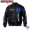 Mopar Flash Custom Name Bomber Jacket