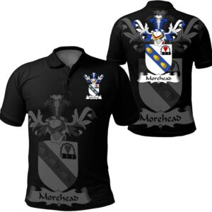 Morehead Family Crest Polo Shirt - Golf Shirt A7