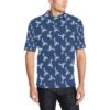 Motocross Pattern Print Design 01 Men Polo Shirt