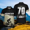 Mountain Bike Cycling Still On 2 Wheels Polo Shirt #V