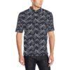 Mountain Bike Pattern Print Design 02 Men Polo Shirt