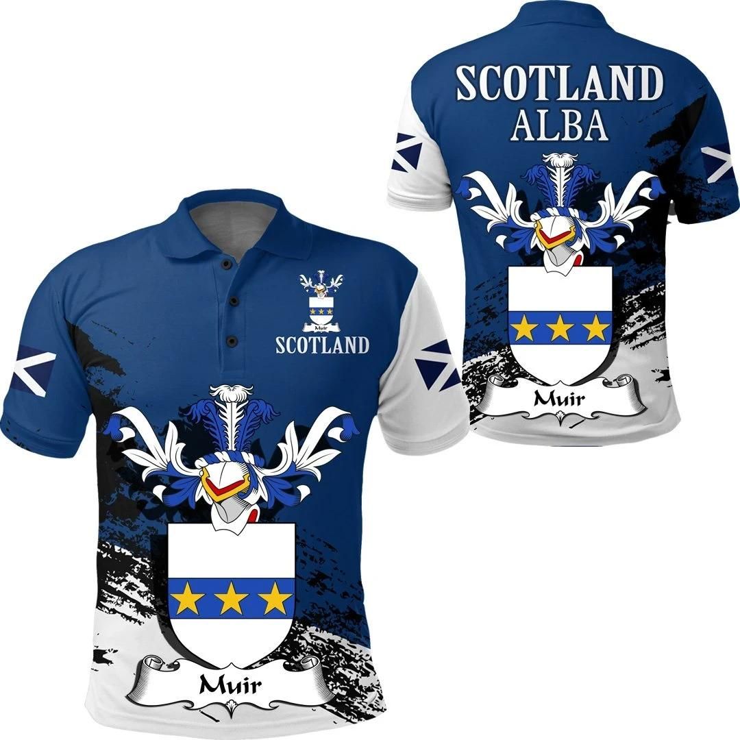 Muirhead Scottish Family Crest Scotland Special Polo Shirt - Golf Shirt A7 Muirhead Scottish Family Crest Scotland Special Polo Shirt - Golf Shirt A7