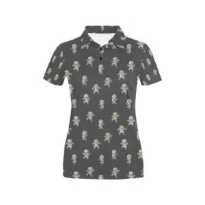 Mummy Print Design Lks305 Women'S Polo Shirt