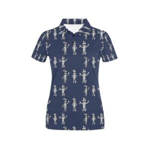 Mummy Print Design Lks306 Women'S Polo Shirt