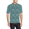 Mushroom Pattern Print Design A04 Men Polo Shirt