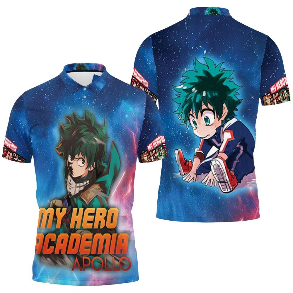 My Hero Academia Apollo Midoriya Izuku For Fan Polo Shirt My Hero Academia Apollo Midoriya Izuku For Fan Polo Shirt