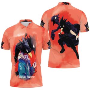 My Hero Academia Fumikage Tokoyami Crow For Fan Polo Shirt