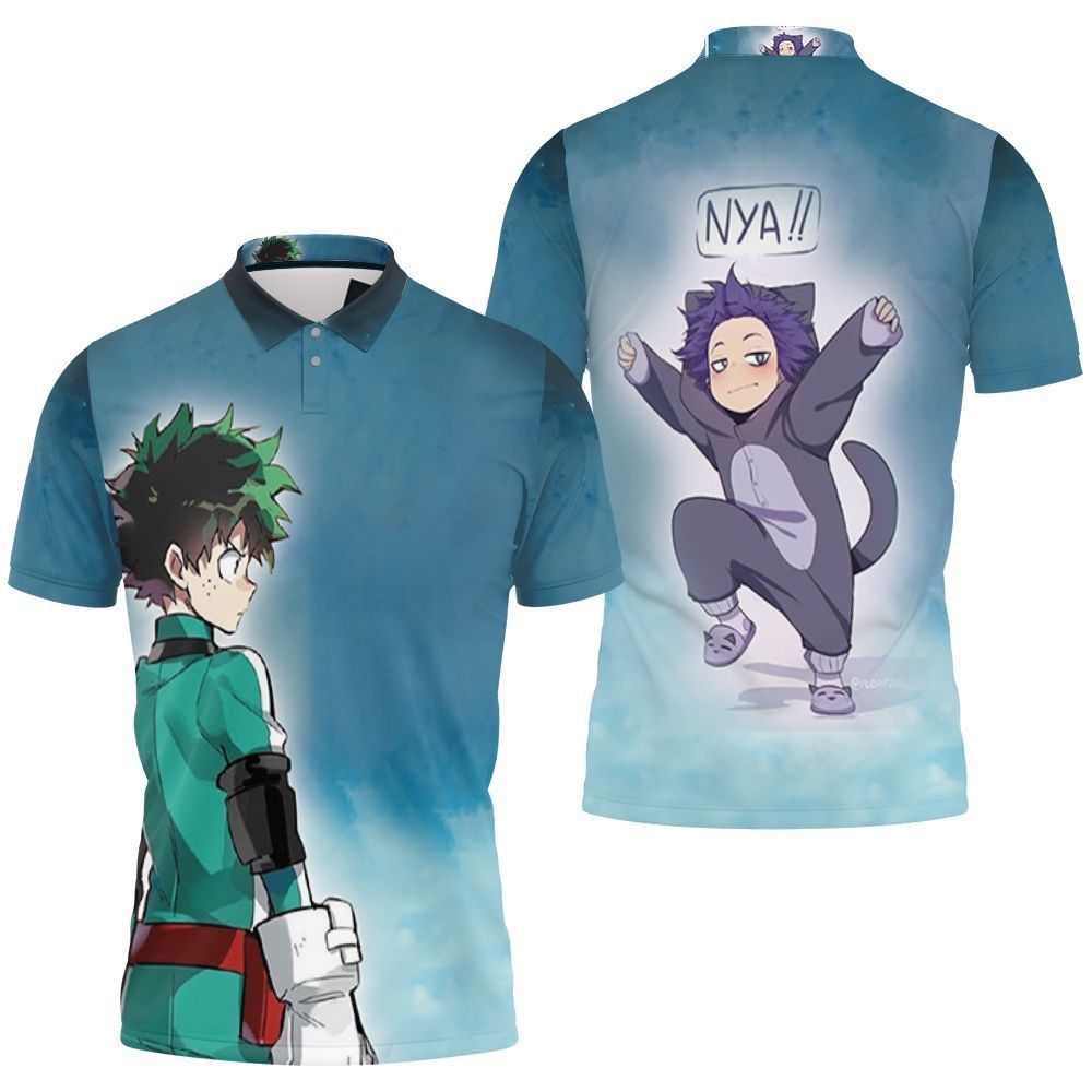 My Hero Academia Midoriya Izuku In Fight Suit For Fan Polo Shirt My Hero Academia Midoriya Izuku In Fight Suit For Fan Polo Shirt