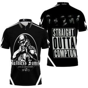 N.W.A. Eazy E Ruthless Family Annual Convetion Polo Shirt All-Over Print