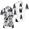 N.W.A. Group Member S Black And White Polo Shirt