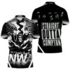 N.W.A. Group Members Black And White Graffiti Style Polo Shirt