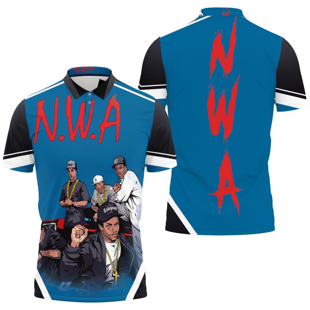 N.W.A. Member Groups Polo Shirt N.W.A. Member Groups Polo Shirt