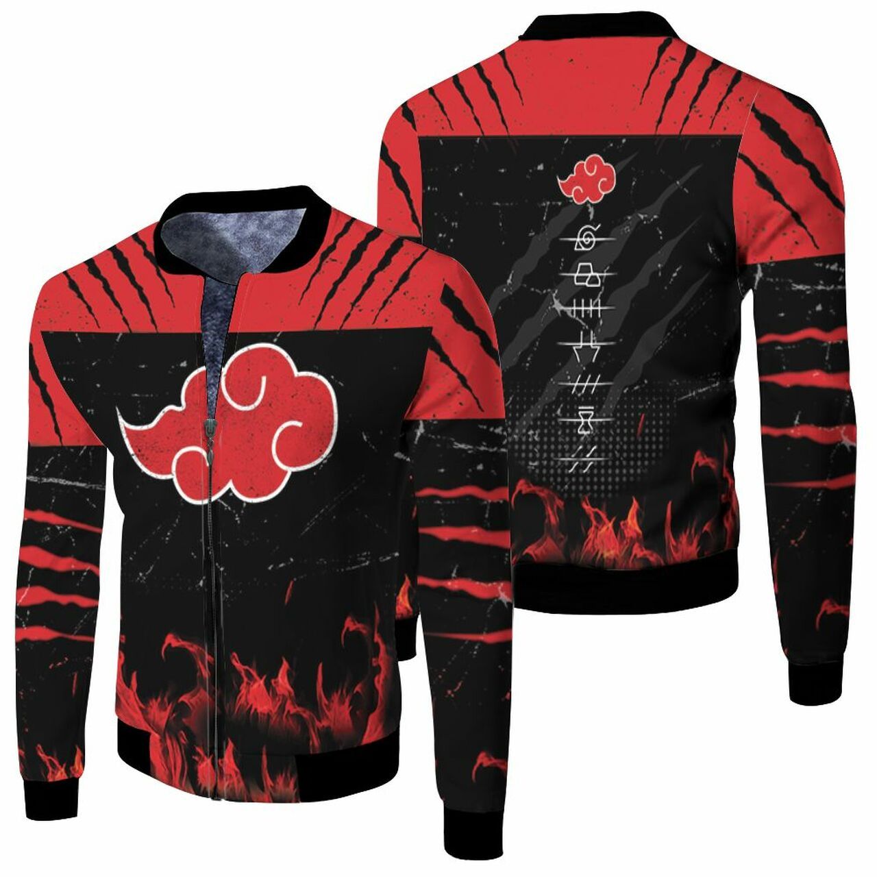 Naruto Akatsuki Red Cloud Logo For Fan 3D T Shirt Hoodie Sweater Jersey Bomber Jacket Model 3999 Bomber Jacket Naruto Akatsuki Red Cloud Logo For Fan 3D T Shirt Hoodie Sweater Jersey Bomber Jacket Model 3999 Bomber Jacket