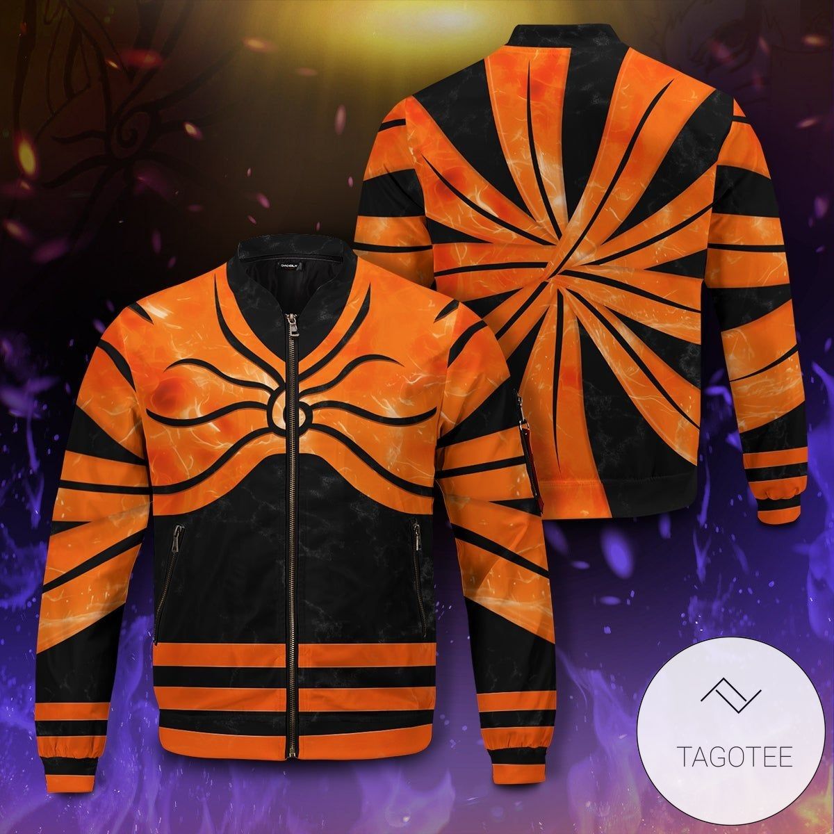 Naruto Full Baryon Mode Bomber Jacket Naruto Full Baryon Mode Bomber Jacket
