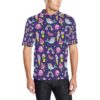 Narwhal Cute Pattern Print Design 02 Men Polo Shirt