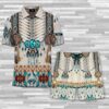 Native American Pattern Polo Shirt And Beach Short All Over Print