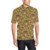 Native Indian Buffalo Head Men Polo Shirt