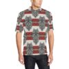 Native Indian Wolf Men Polo Shirt