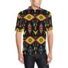Native Pattern Print Design A05 Men Polo Shirt