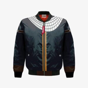 Natsu Dragneel Bomber Jacket Custom Fairy Tail Cosplay Costumes Bomber Jacket