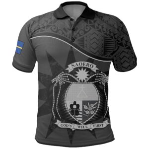 Nauru Polo Shirt Black A02