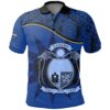 Nauru Polo Shirt Flag A02