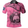 Nauru Polo Shirt Pink A02