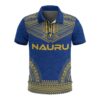 Nauru Polo Shirt - Polynesian Chief Flag Version - BN10