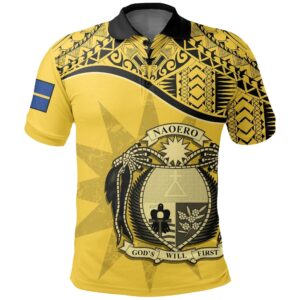 Nauru Polo Shirt Yellow A02