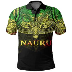 Nauru (Reggae) Polo Shirt Polynesian A15