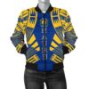 Nauru Women Bomber Jacket - Polynesian Tattoo Flag - BN0110 Bomber Jacket