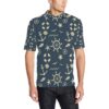 Nautical Pattern Print Design A01 Men Polo Shirt