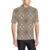 Nautical Pattern Print Design A02 Men Polo Shirt