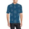Nautical Pattern Print Design A04 Men Polo Shirt