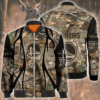 Nba Golden State Warriors Hunting Bomber Jacket