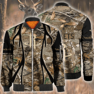 Nba Houston Rockets Hunting Bomber Jacket