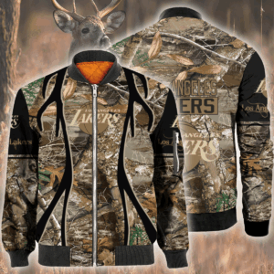 Nba Los Angeles Lakers Hunting Bomber Jacket