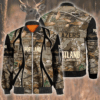 Nba Portland Trail Blazers Hunting Bomber Jacket