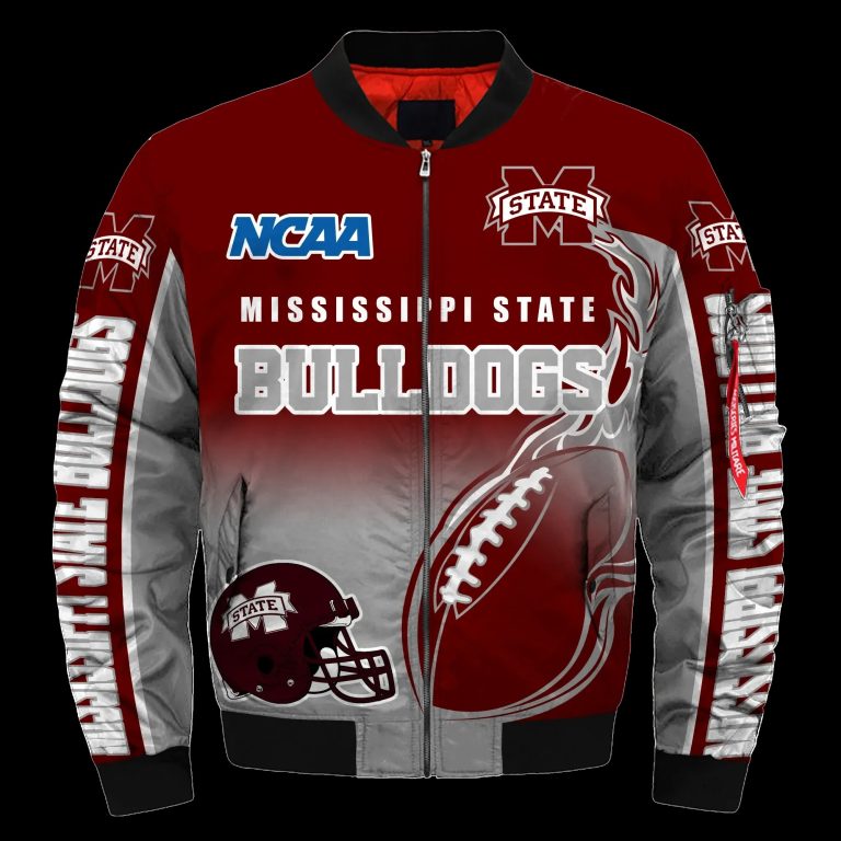 Ncaa-Mississippi-State-Bulldogs-Bomber-Jacket-1