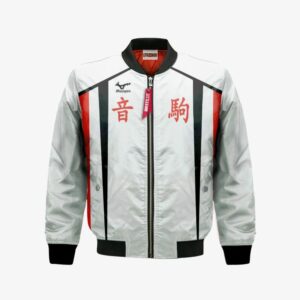 Nekoma High Libero Bomber Jacket Custom Haikyuu Cosplay Costumes Bomber Jacket