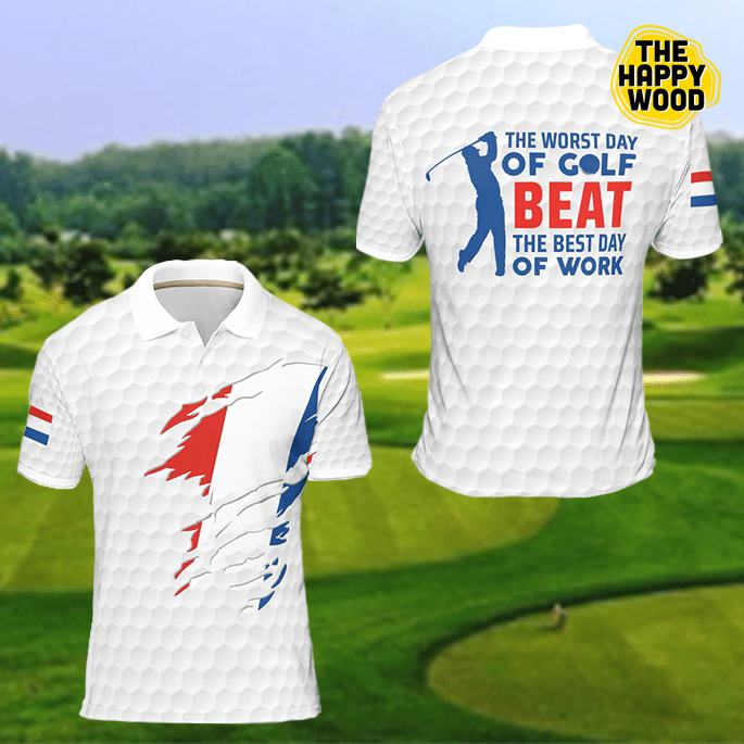 Netherlands Golf Polo Shirt Netherlands Golf Polo Shirt
