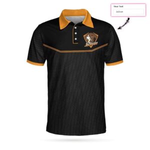 Never Underestimate An Old Man Playing Disc Golf Custom Name Polo Shirt