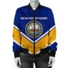 New Brunswick Coat Of Arms Women Bomber Jacket Lucian Style JW5 Bomber Jacket