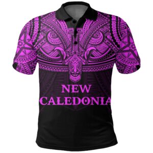 New Caledonia (Pink) Polo Shirt Polynesian A15