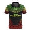 New Caledonia Polo Shirt - Polynesian Chief Reggae Version - BN10