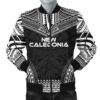 New Caledonia Polynesian Chief Men's Bomber Jacket - Black Version - Bn10 Bomber Jacket