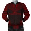 New Caledonia Polynesian Chief Men's Bomber Jacket - Red Version - Bn10 Bomber Jacket