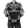 New Caledonia Polynesian Chief Women'S Bomber Jacket - Black Version - Bn10 Bomber Jacket