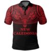 New Caledonia (Red) Polo Shirt Polynesian A15