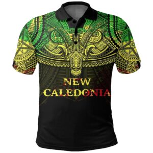 New Caledonia (Reggae) Polo Shirt Polynesian A15